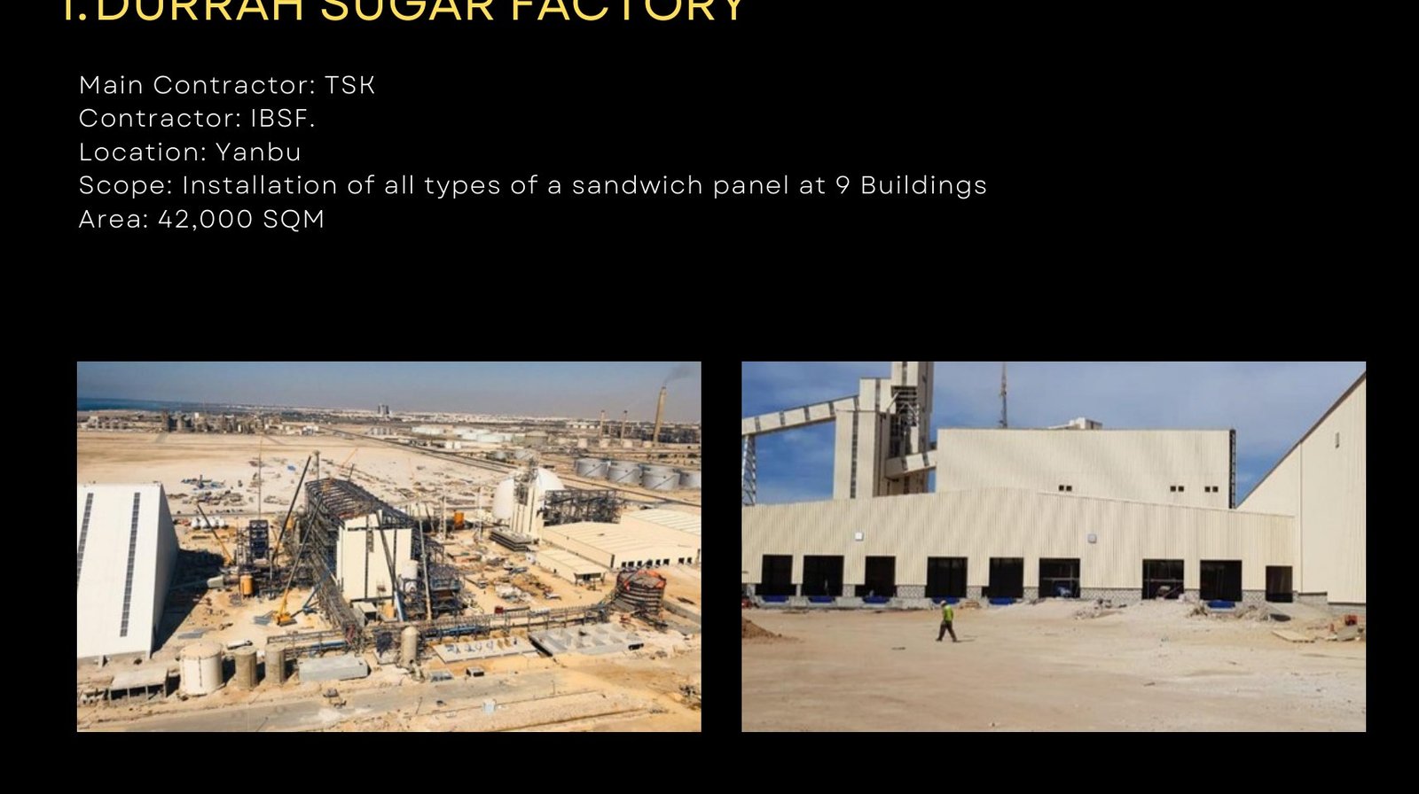 Durrah Sugar Factory — Yanbu